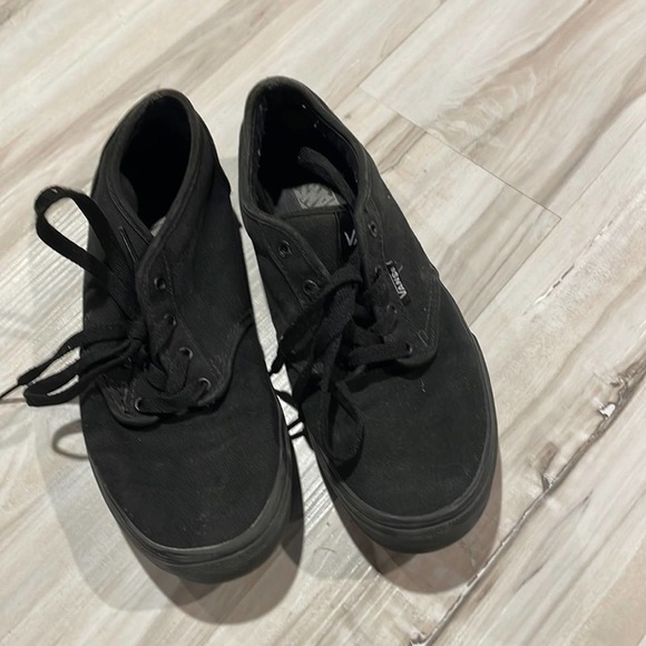Vans Other - Vans black skater shoes youth 6
